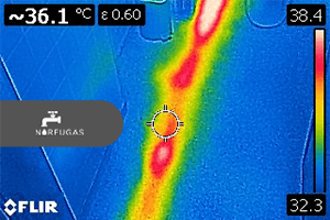 Termográfica de infravermelhos